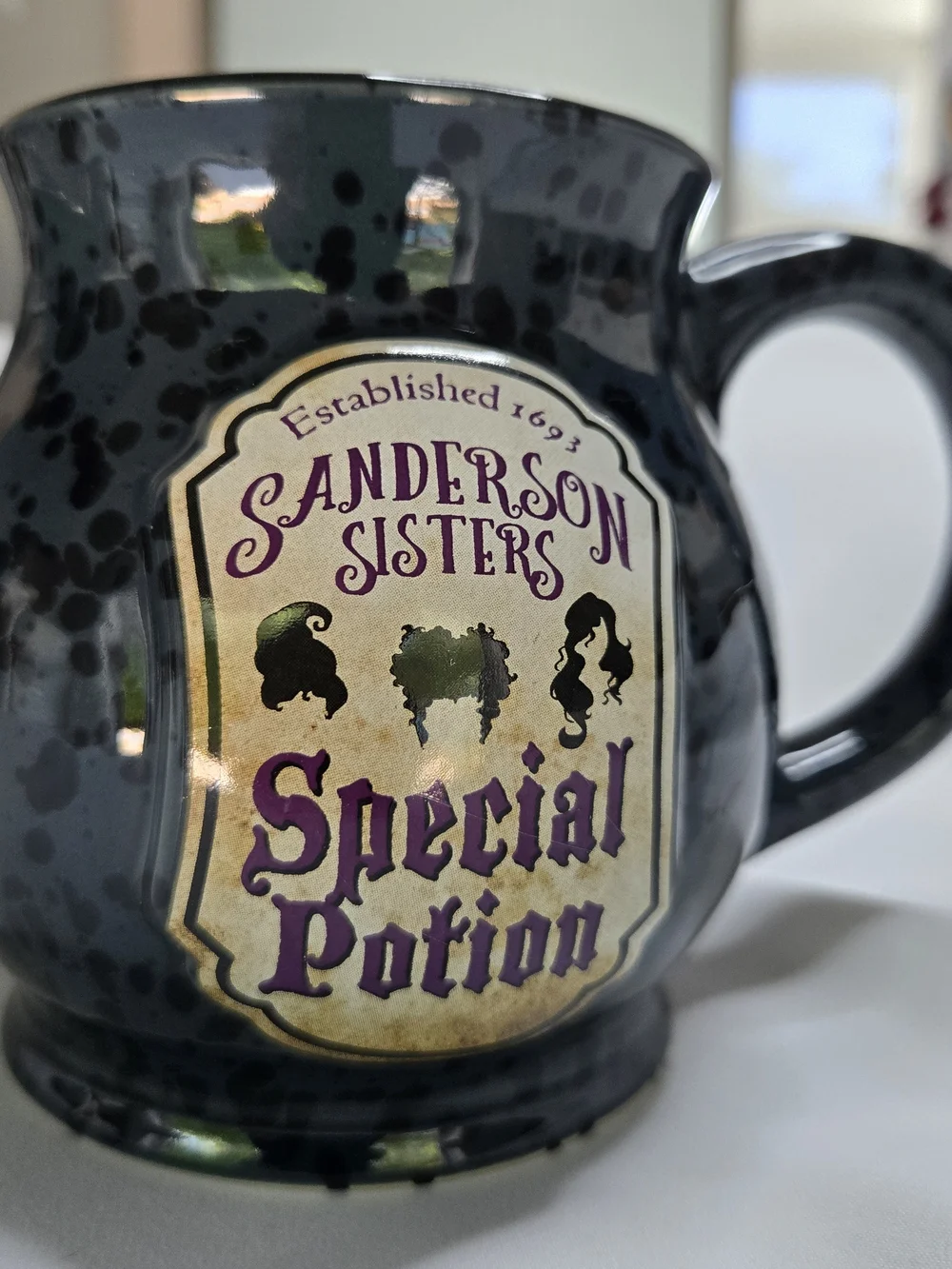Disney Hocus Pocus Sanderson Sisters Special Potion Cauldron Ceramic Coffee Mug